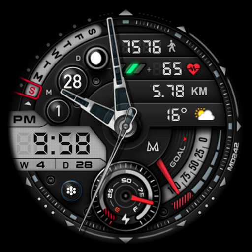 MD242 Hybrid watch face icon