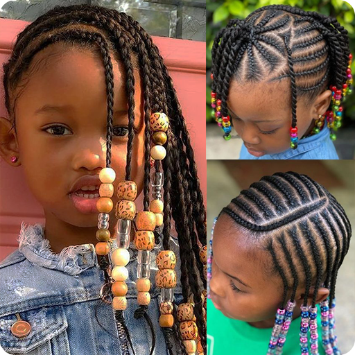 African Kids Braid Hairstyles icon